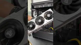 Intel i9-13900K🔥 with RTX4070TI 😎 #pcbuild ASMR #shorts