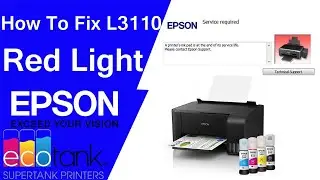 EPSON L3110 L3150 3100 3160 Adjustment program  // waste ink pad counter Resetter