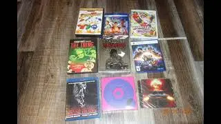 CD/DVD/Bluray/videogames collection in September 2024