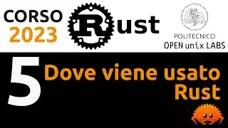 Corso Rust 2023 - (5/6) Dove viene usato Rust