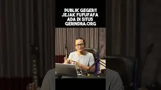 PUBLIK GEGER!!JEJAK FUFUFAFA ADA DI SITUS GERINDRA DOT ORG,TERNYATA OH??