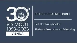 Behind the scenes – Part I: Christopher Kee on the Moot Association and Scheduling