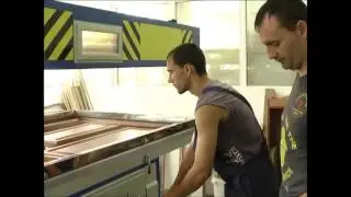 Вакуумные прессы для облицовки мебельных фасадов.