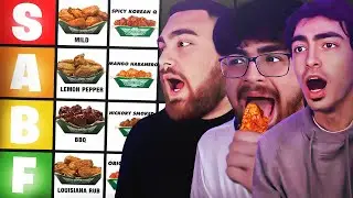 LosPollosTV Ultimate Wingstop Flavor Tier List! (Ft. Jake and Nick)