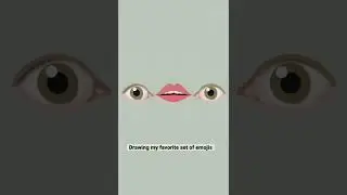 👁👄👁 drawing my fave emojis #art #drawing #procreate #artist #painting #digital #portrait #emoji