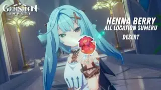 [GUIDE] All Henna Berry Farming Route Location Sumeru Region | Genshin Impact