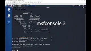 Part 3 The Metasploit Framework in Kali Linux