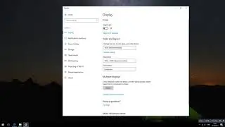 Fix Orientation problem on Windows 10