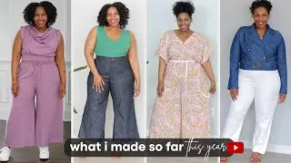 what i've made so far this year | january - june 2024 | sewing | learn to sew