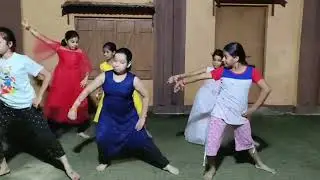 POTHE EBAR NAMO SATHI । গণ সঙ্গীত ।‎ kalashetram dance academy । Aratrika Sinha
