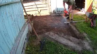 DIY CONCRETE PATHS IN YOUR YARD BEGINNING