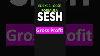 Gross Profit (Paper 2 Formula) - Edexcel GCSE Business Formula 