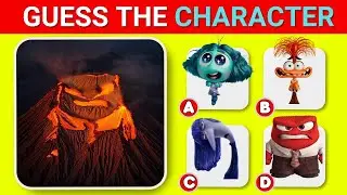 Guess the INSIDE OUT 2 Characters by ILLUSION | Squint Your Eyes | Inside Out 2 Movie Quiz