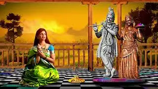 Radha Krishna Background HD Video Effects l Krishna Animation Video l Satish Designgraphy