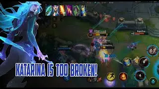 THIS IS WHY KATARINA IS TOO BROKEN | Katarina HYBRID BUILD AND GAMEPLAY VS. AHRI (QUADRA KILL)