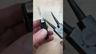 Vauxhall Adam Buttons pushed through - opening up the key #automobile #carkeyreplacement