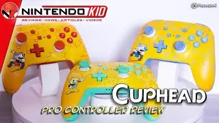 Cuphead Pro Controllers Limited Edition Review! PowerA Wireless Enhanced Nintendo Switch Controllers