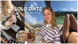 SOLO DATE VLOG - doing nice things alone in summer + little Q&A