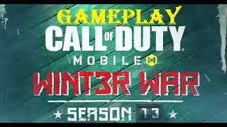 Call of Duty Mobile Season 13 (Winter War 1.0.19) Gameplay on PC using Gameloop Emulator | CODM Tips