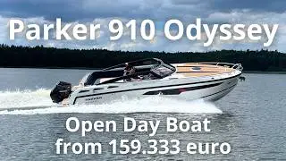 Parker 910 Odyssey - test w Ostródzie (Open Day Boat from 159.333 euro)