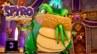 Seashell Shore, Buzz's Dungeon & Crawdaddy Farm I Spyro 3: Year Of The Dragon (Remake) #3