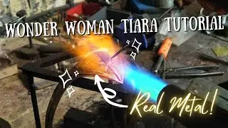Making of ~ Real Metal Wonder Woman Movie Tiara