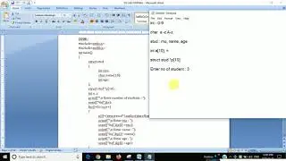 DS First Lab Program