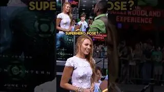 Blake Lively Approves of Green Lantern Ring #itendswithus #ryanreynolds #greenlantern #deadpool