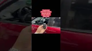 Remotely start your Toyota vios 🫶