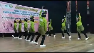 Lomba Senam Germas UPT Puskesmas Tarogong Hari Kesehatan Nasional