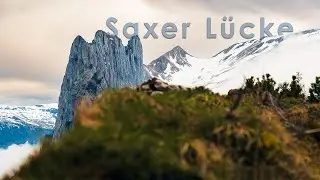 Wandern und Fotografieren an der Saxer Lücke in der Schweiz