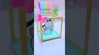 Manualidades con papel #diy #manualidades #youtubeshorts #papel #sanrio #papercraft #craft