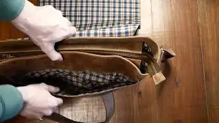 RUAVINTAGE EOS Bandolera de Cuero para Hombre / Bolsa de Homem em Pele