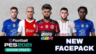 UPDATE FACEPACK V25 | SEASON 2022 - PES 2021 | PC