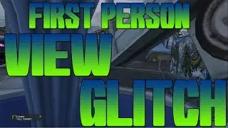 GTA 5 Online How To Get First Person View - GTA V First Person View Glitch ! (GTA 5 Glitches)