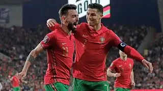 Portugal vs North Macedonia 2-0 - Extended Highlights & All Goals 2021 HD World Cup  Play offs
