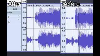 how to edit in audacity Fade in and out