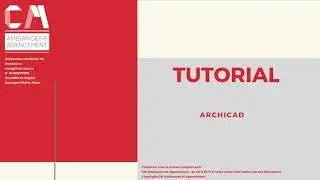 Tutorial ArchiCAD Enregistrer un objet 2D et lui attribuer une macro de visualisation