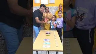 Blow Out Candles and Get Gifts Challenge 🤣 #shorts #pariishikashorts #pariishika #pariandishika