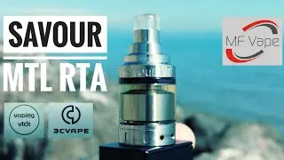 Savour MTL RTA - Vaping V1ck/3C Vape - review, coil assembly & wicking