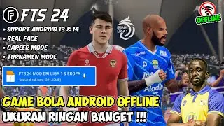 DOWNLOAD‼️Game Bola Offline Android Ringan New 2024, FTS 24 MOBILE ™ Bisa Main Career Mode 300MB.