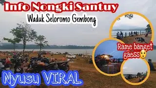 NYUSU VIRAL di Waduk Seloromo Gembong Pati rame banget guysss...