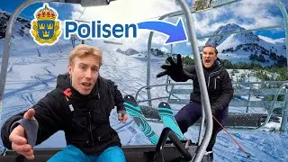 GÅR DET ATT RYMMA FRÅN POLISEN PÅ SKIDOR?