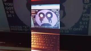 My sister gets a Barney Error (FAKE)