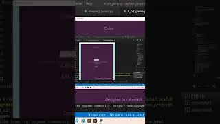 8-Bit Game in Python ! How to create a 8-bit Game in Python