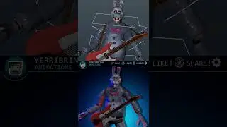 FNAF AR JR'S Bonnie | Behind the scenes | Animation reel