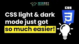 CSS light-dark() function tutorial (CSS dark mode & CSS light mode tutorial)
