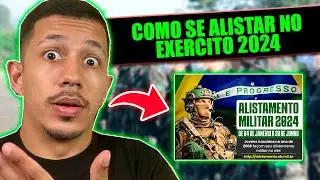 COMO SE ALISTAR COMPLETO PASSO A PASSO 2024