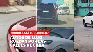 Autos de lujo circulan por Cuba provocan indignación entre los cubanos