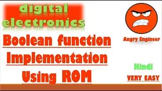 Boolean function implementation using ROM